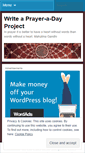 Mobile Screenshot of prayeradayblog.com